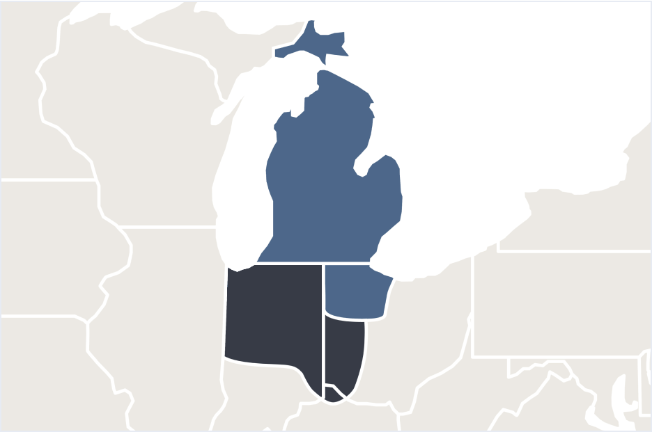 Region map
